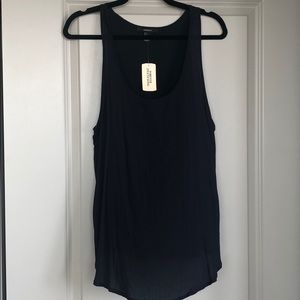 Forever 21 Dark blue, navy tank. Never worn